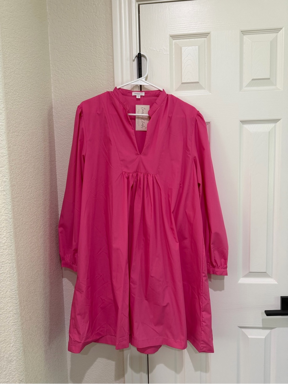 Anniewear Fuchsia Pink Midi Dress